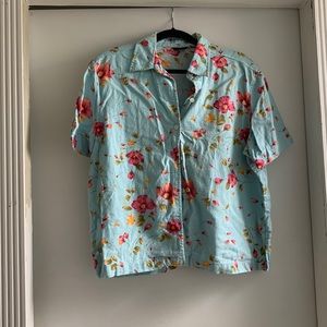 Blue Hawaiian shirt